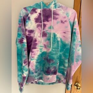 Tie-Dye Hoodie Sweatshirt